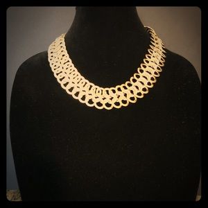 Triple Loop Gold Necklace
